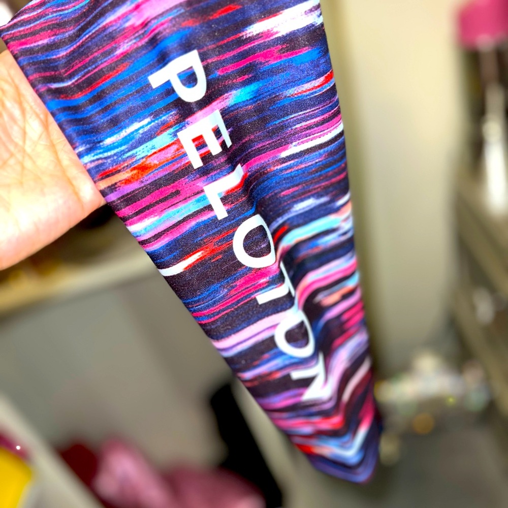 Peloton Women's Multicolor Striped Leggings